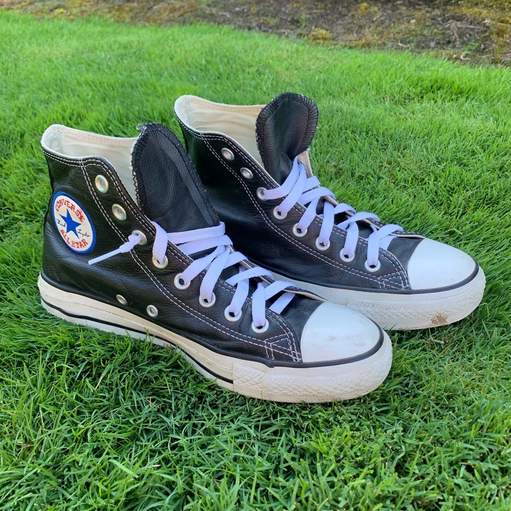 Leather All Star Converse size 8.5